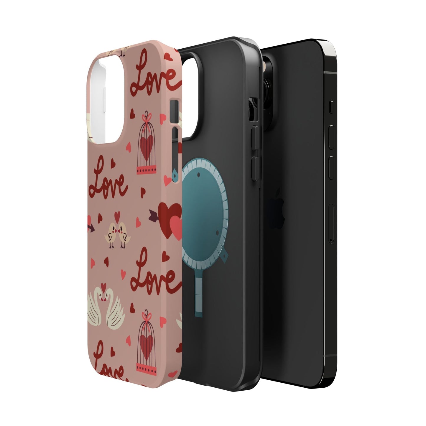 Lovebirds & Swans MagSafe iPhone Case - BOGO Cases