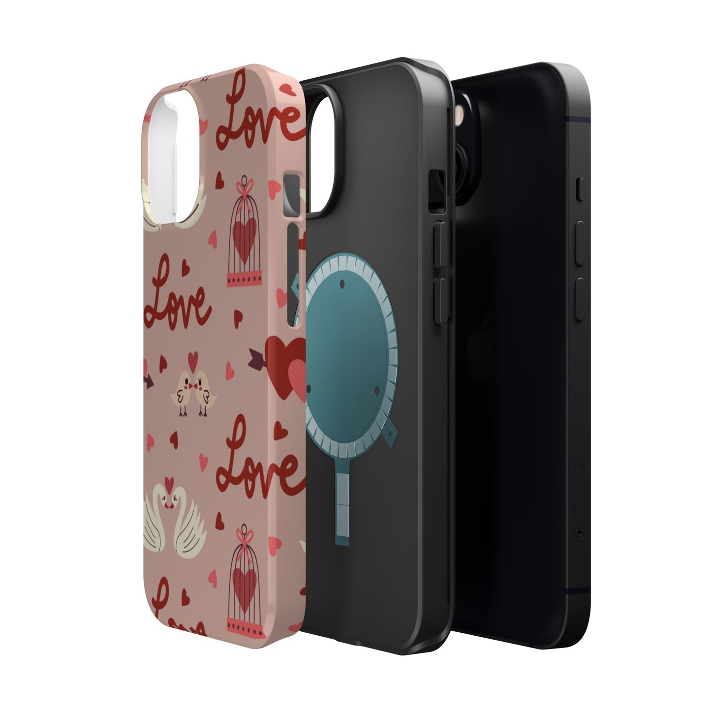 Lovebirds & Swans MagSafe iPhone Case - BOGO Cases