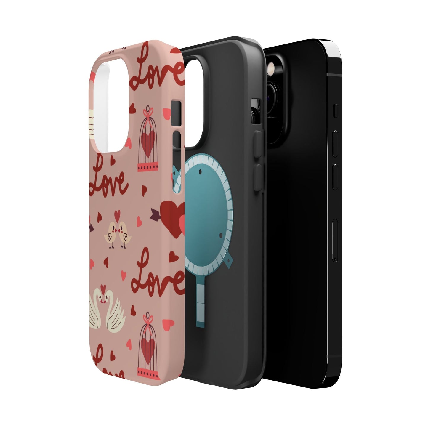 Lovebirds & Swans MagSafe iPhone Case - BOGO Cases