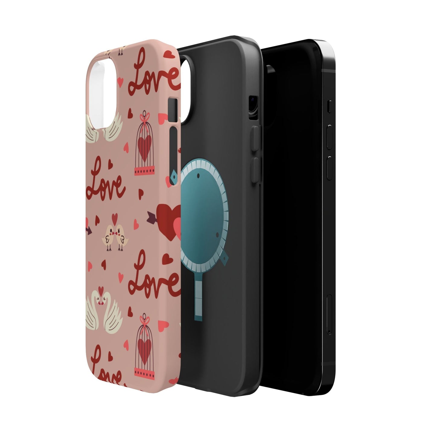 Lovebirds & Swans MagSafe iPhone Case - BOGO Cases
