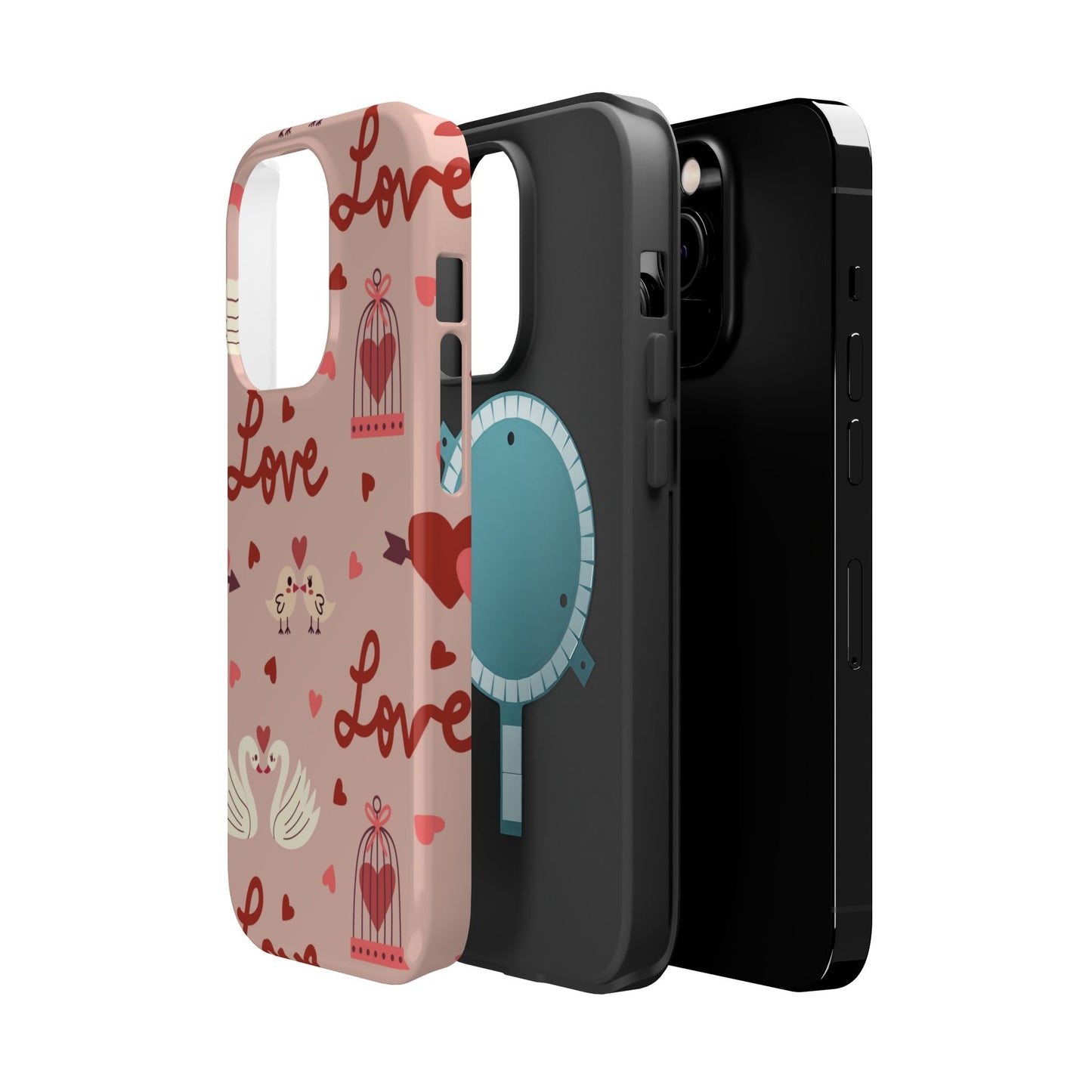 Lovebirds & Swans MagSafe iPhone Case - BOGO Cases