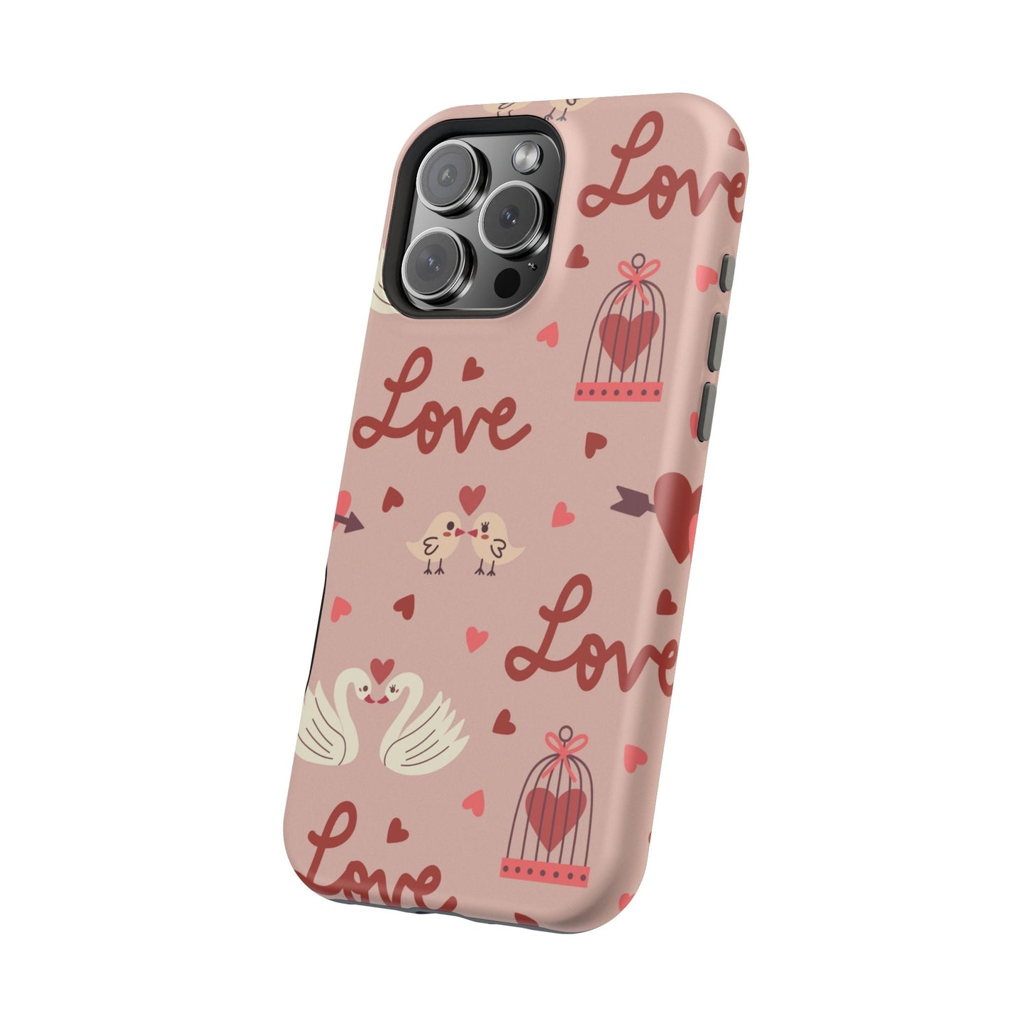 Lovebirds & Swans MagSafe iPhone Case - BOGO Cases