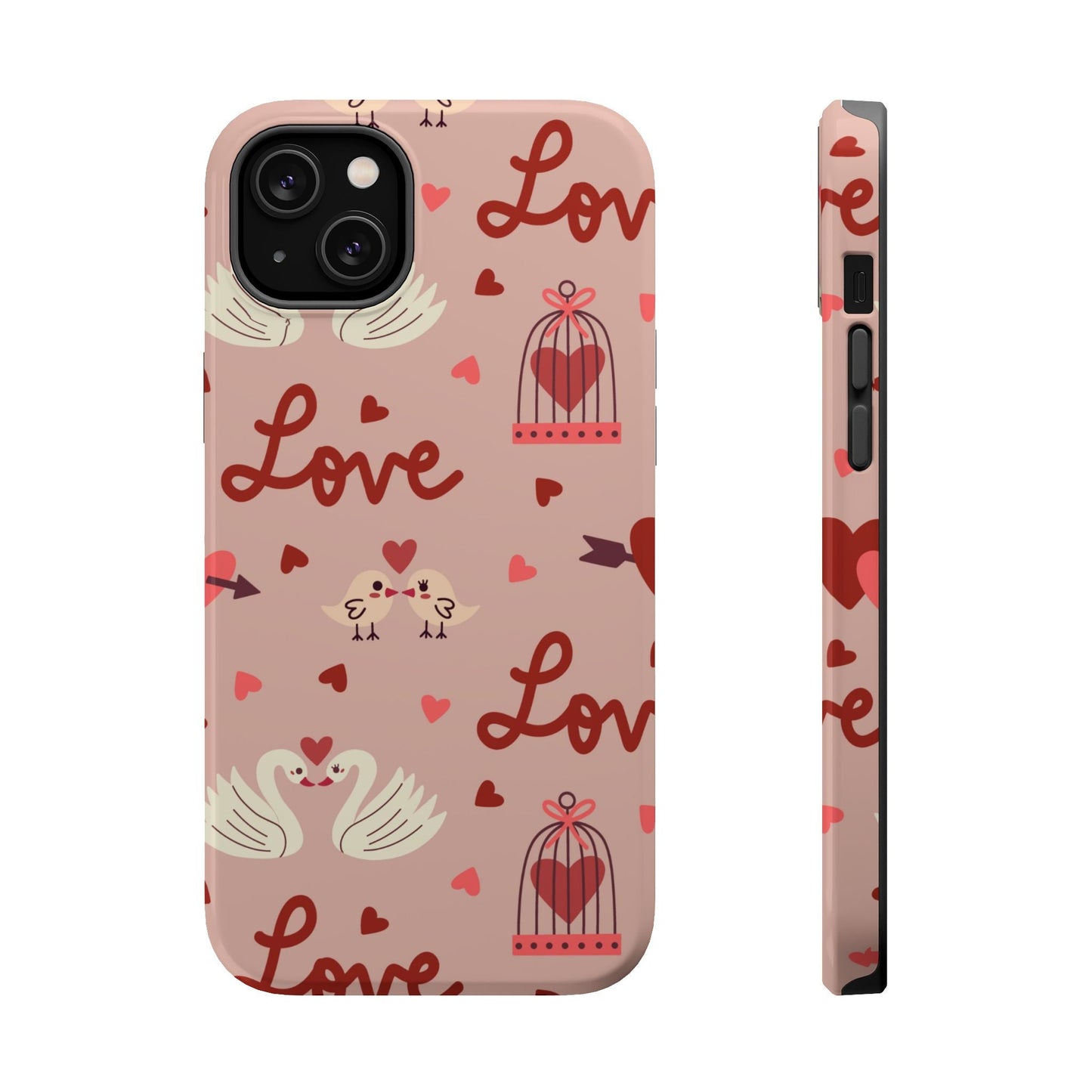 Lovebirds & Swans MagSafe iPhone Case - BOGO Cases