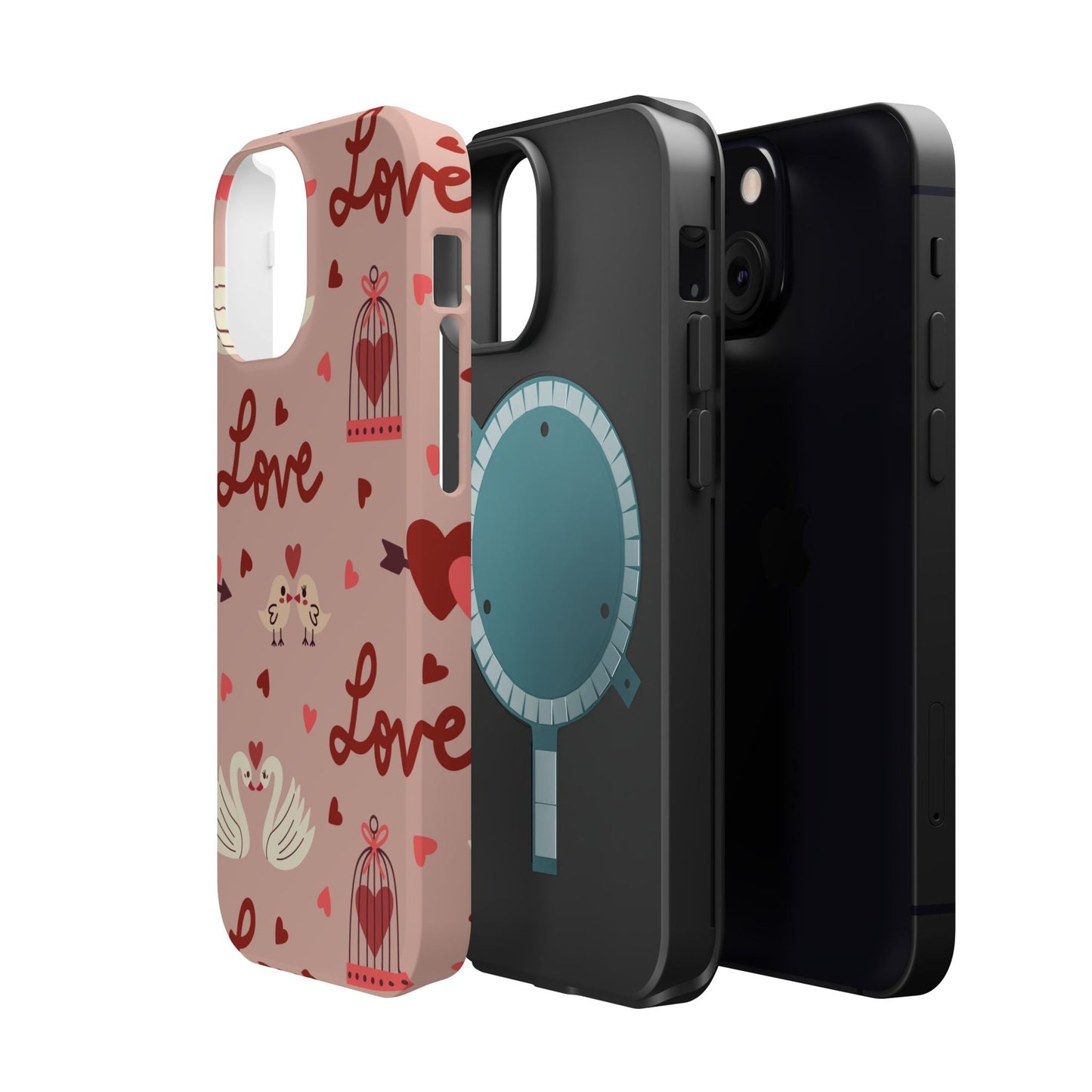 Lovebirds & Swans MagSafe iPhone Case - BOGO Cases