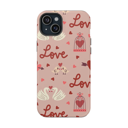 Lovebirds & Swans MagSafe iPhone Case - BOGO Cases
