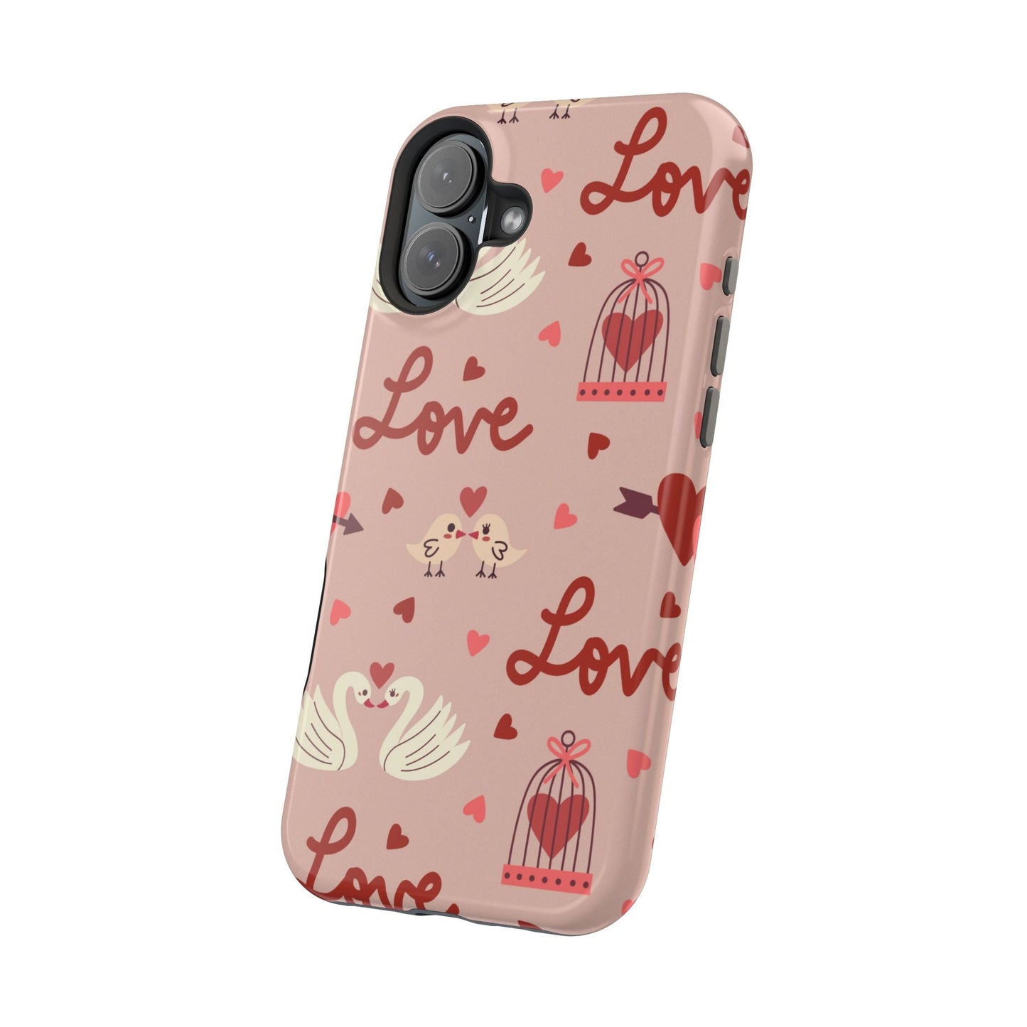 Lovebirds & Swans MagSafe iPhone Case - BOGO Cases