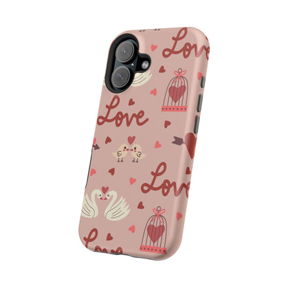 Lovebirds & Swans MagSafe iPhone Case - BOGO Cases