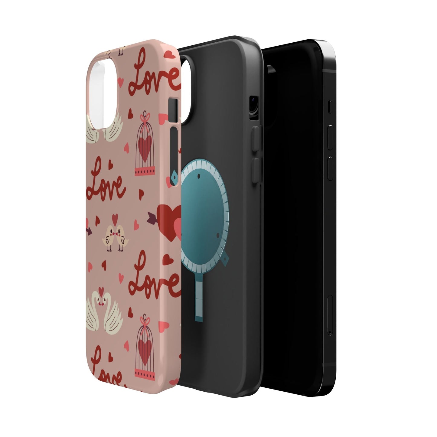 Lovebirds & Swans MagSafe iPhone Case - BOGO Cases