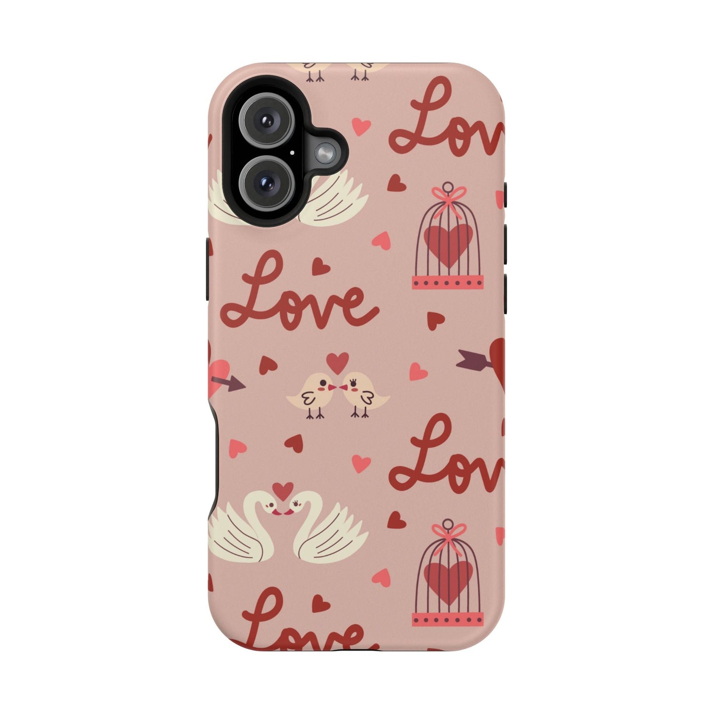 Lovebirds & Swans MagSafe iPhone Case - BOGO Cases
