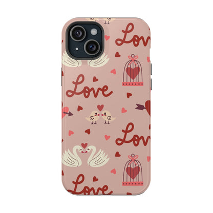 Lovebirds & Swans MagSafe iPhone Case - BOGO Cases