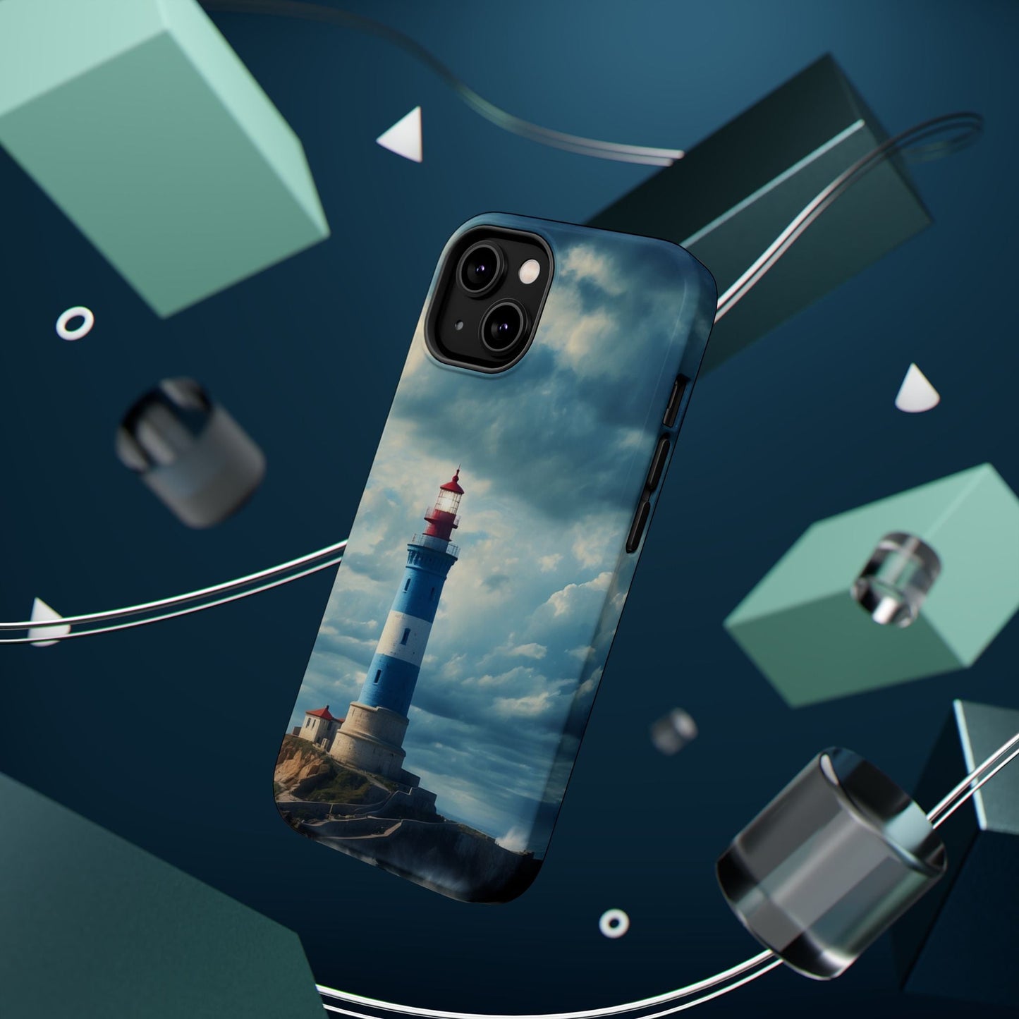 MagSafe Case - Coastal Lighthouse Design - BOGO Cases