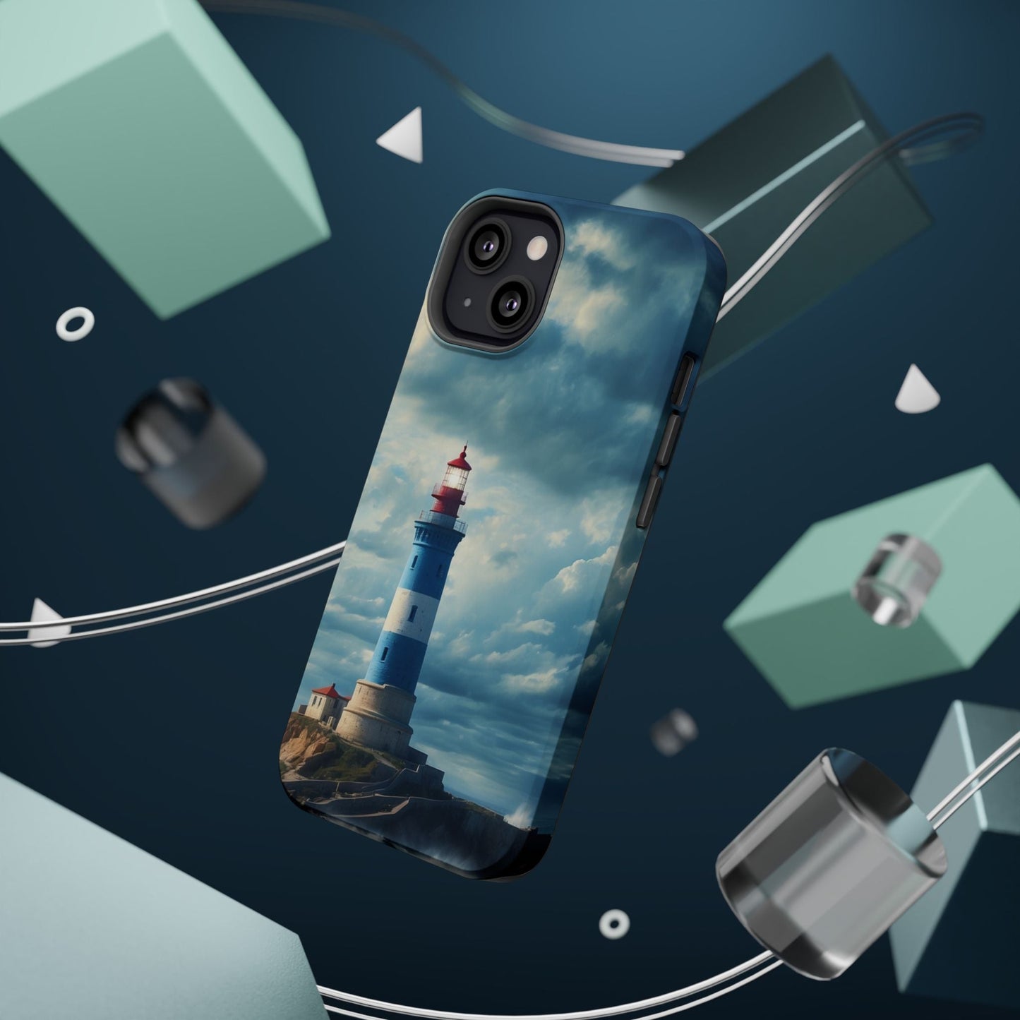 MagSafe Case - Coastal Lighthouse Design - BOGO Cases