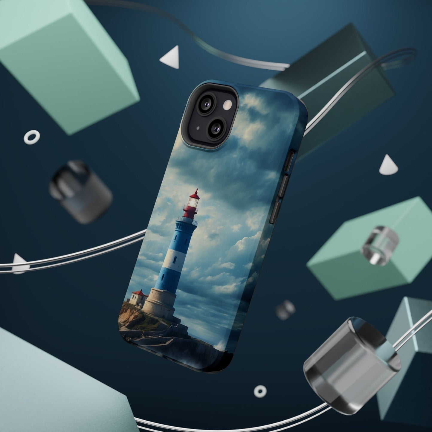 MagSafe Case - Coastal Lighthouse Design - BOGO Cases