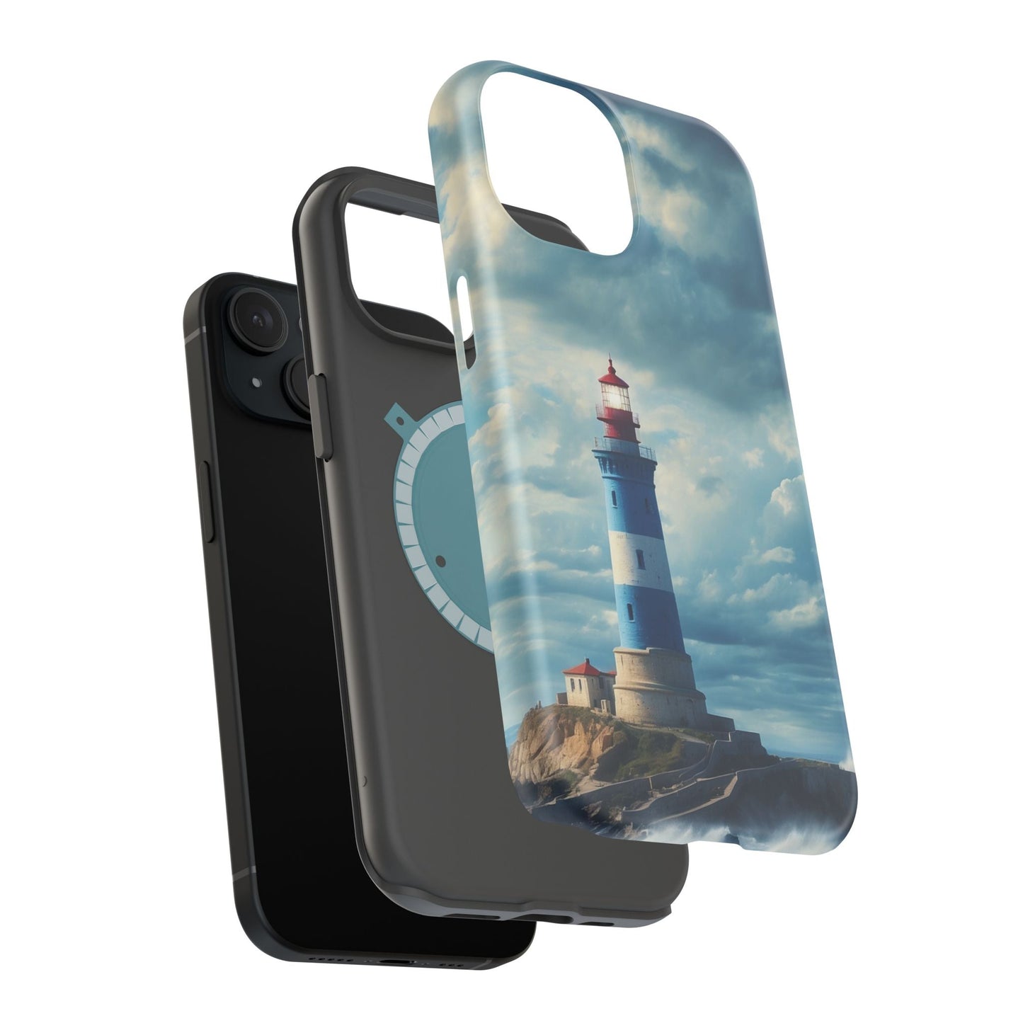 MagSafe Case - Coastal Lighthouse Design - BOGO Cases