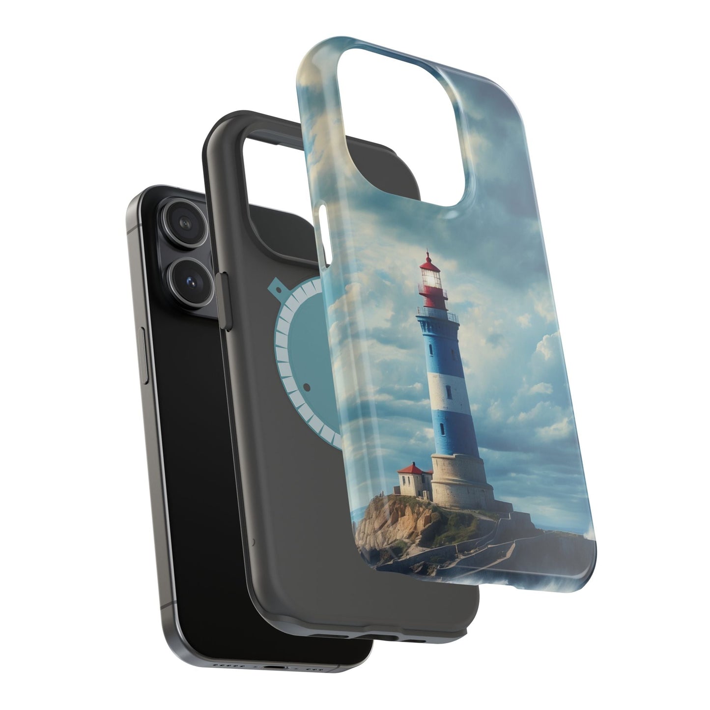 MagSafe Case - Coastal Lighthouse Design - BOGO Cases