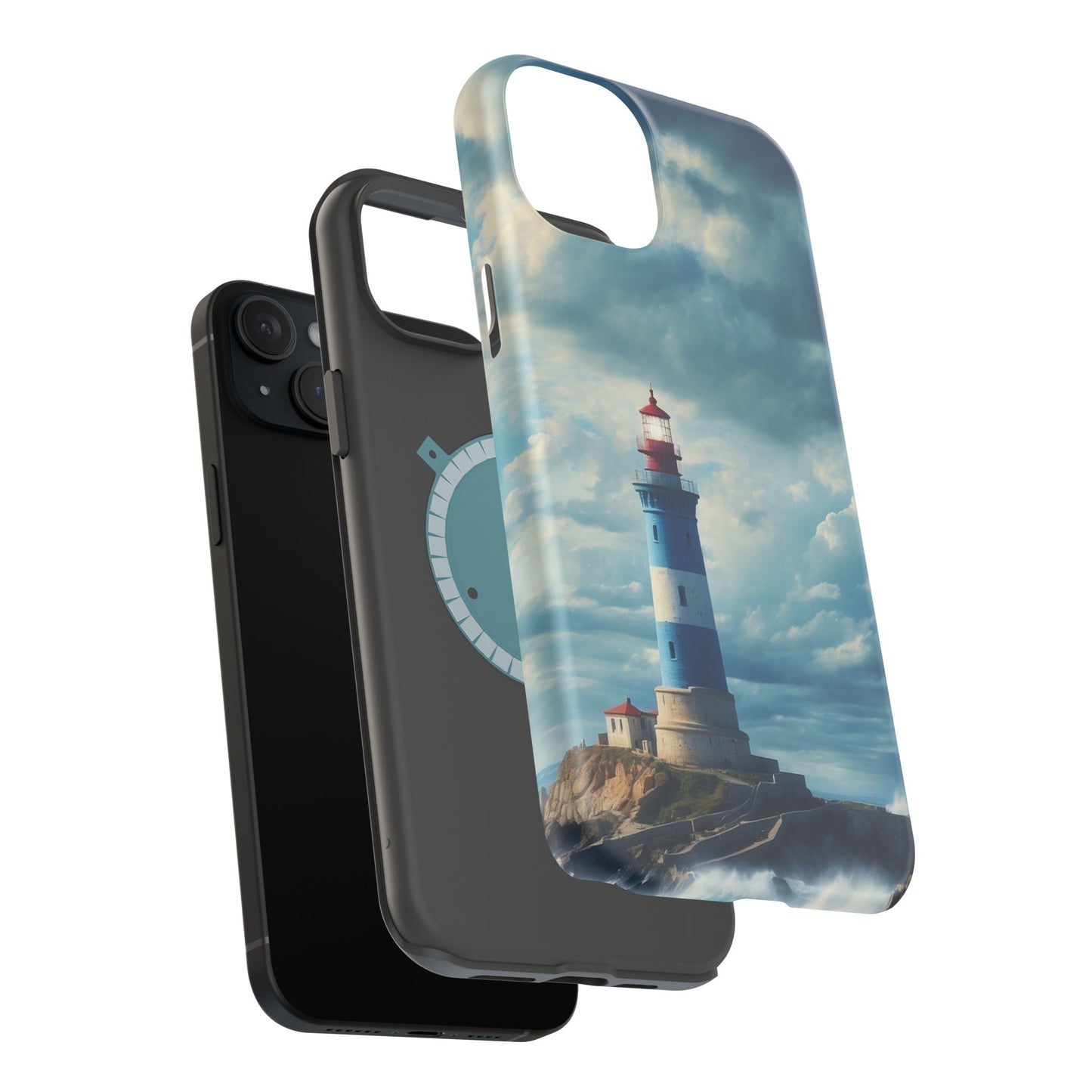 MagSafe Case - Coastal Lighthouse Design - BOGO Cases