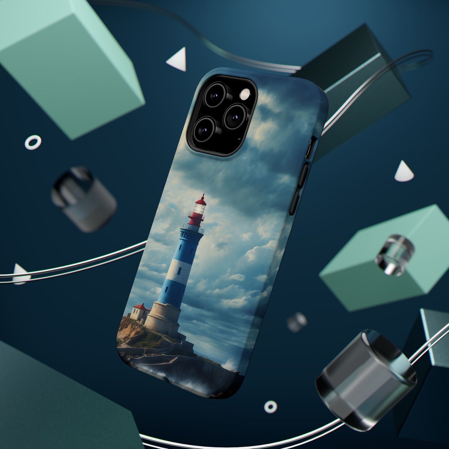 MagSafe Case - Coastal Lighthouse Design - BOGO Cases