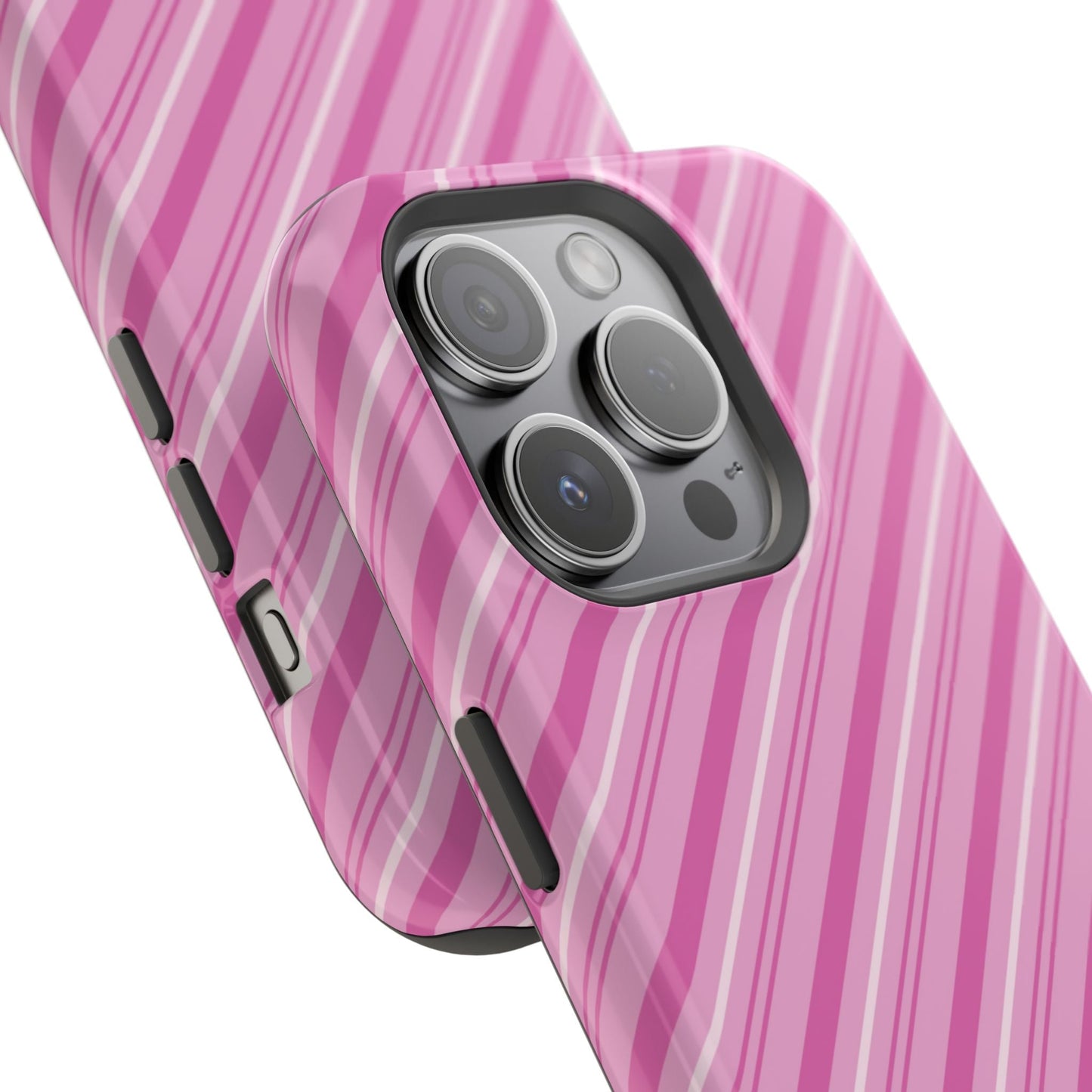 MagSafe Case - Pretty in Pink Stripes Design - BOGO Cases
