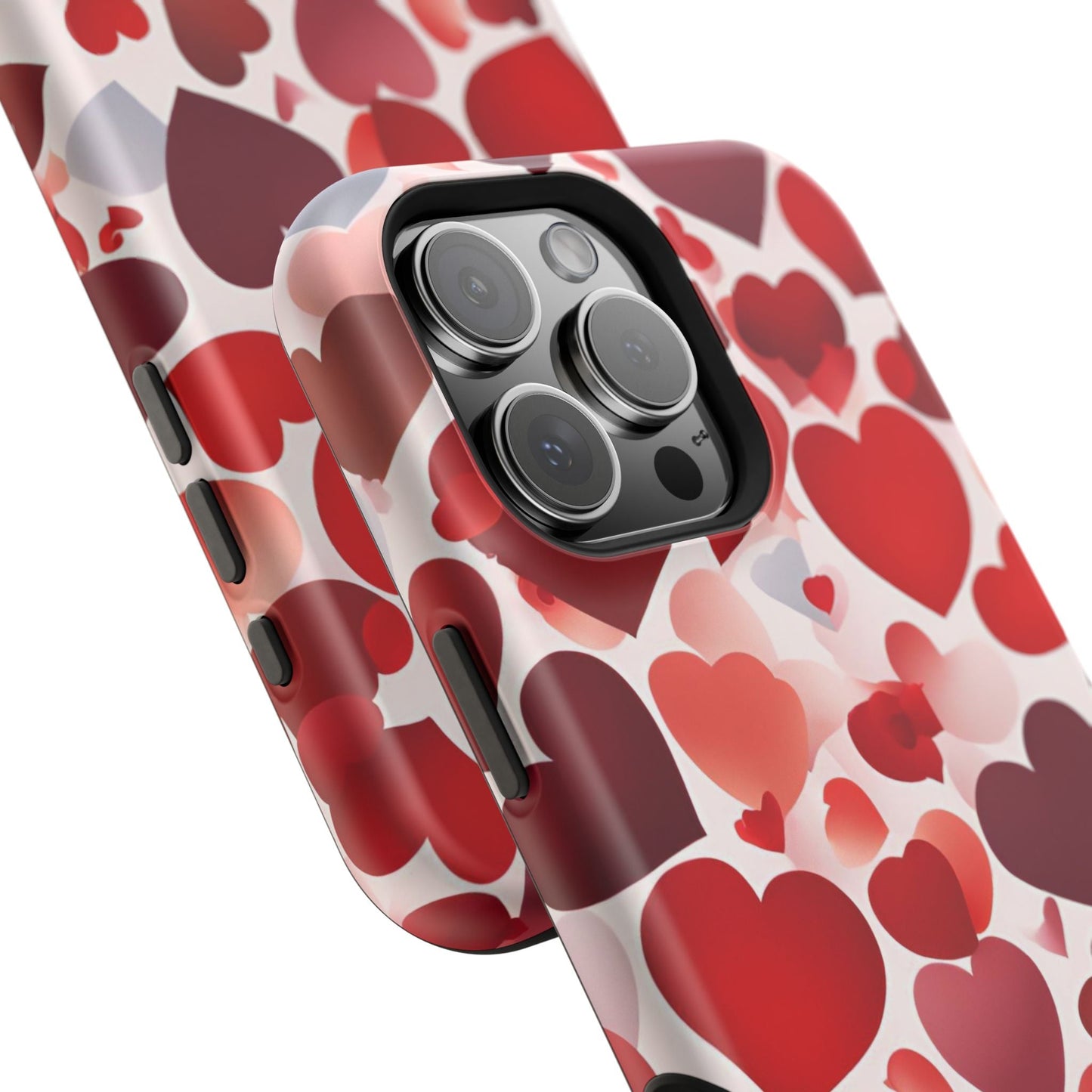 MagSafe Case: Romantic Red Heart Gradient Case - BOGO Cases