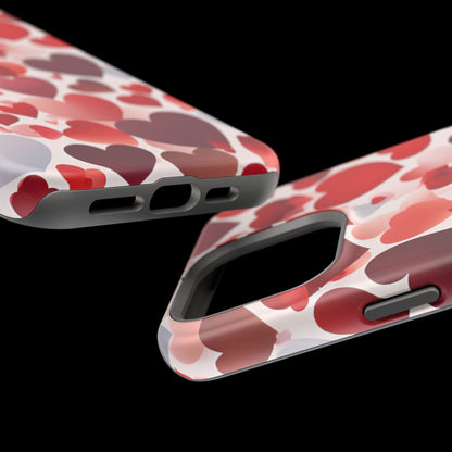 MagSafe Case: Romantic Red Heart Gradient Case - BOGO Cases