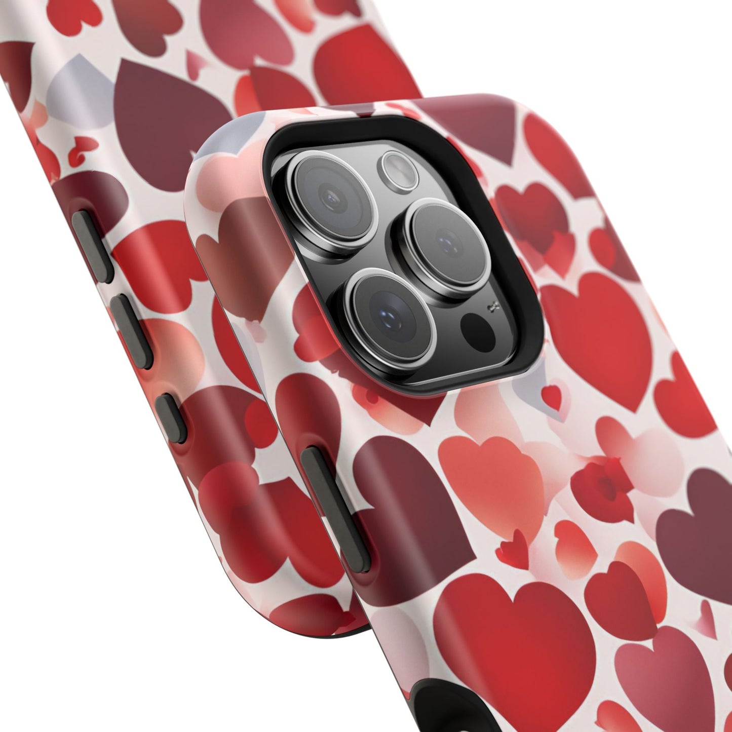 MagSafe Case: Romantic Red Heart Gradient Case - BOGO Cases