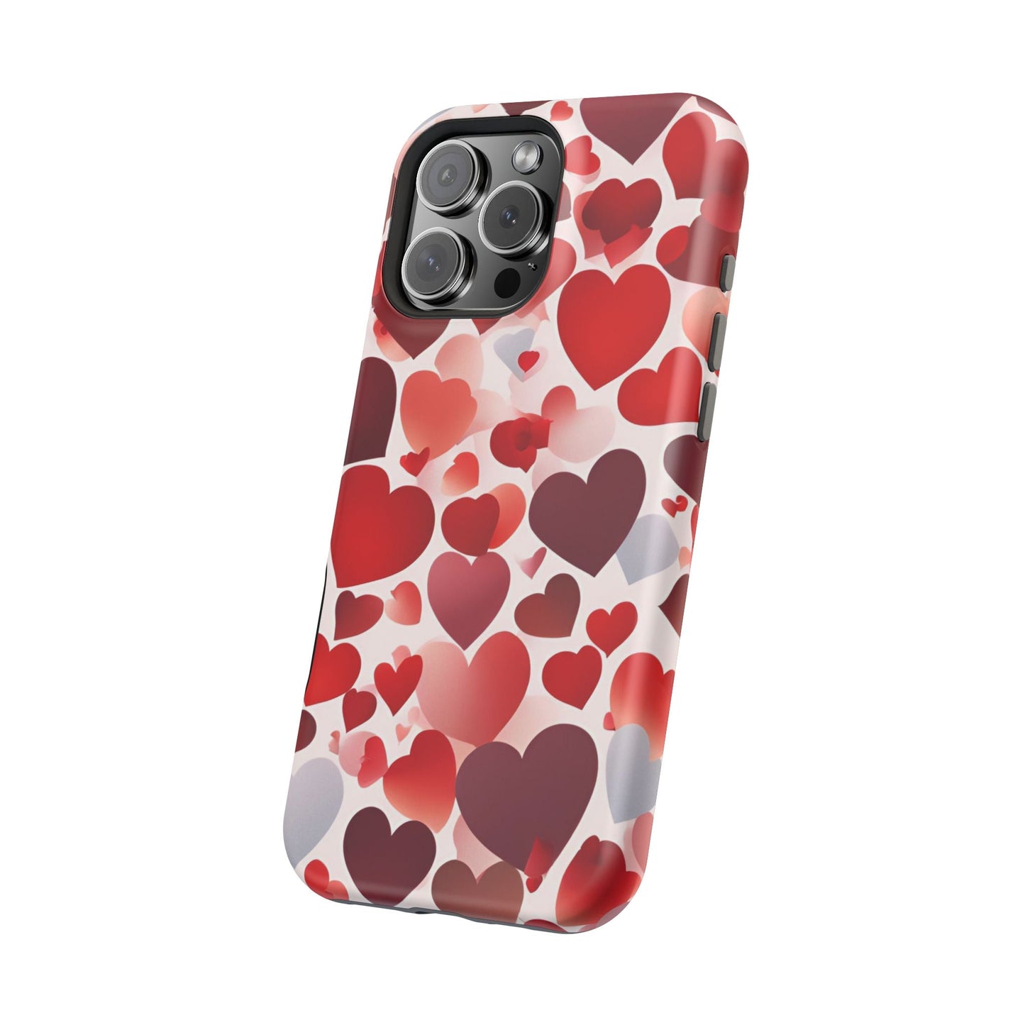MagSafe Case: Romantic Red Heart Gradient Case - BOGO Cases