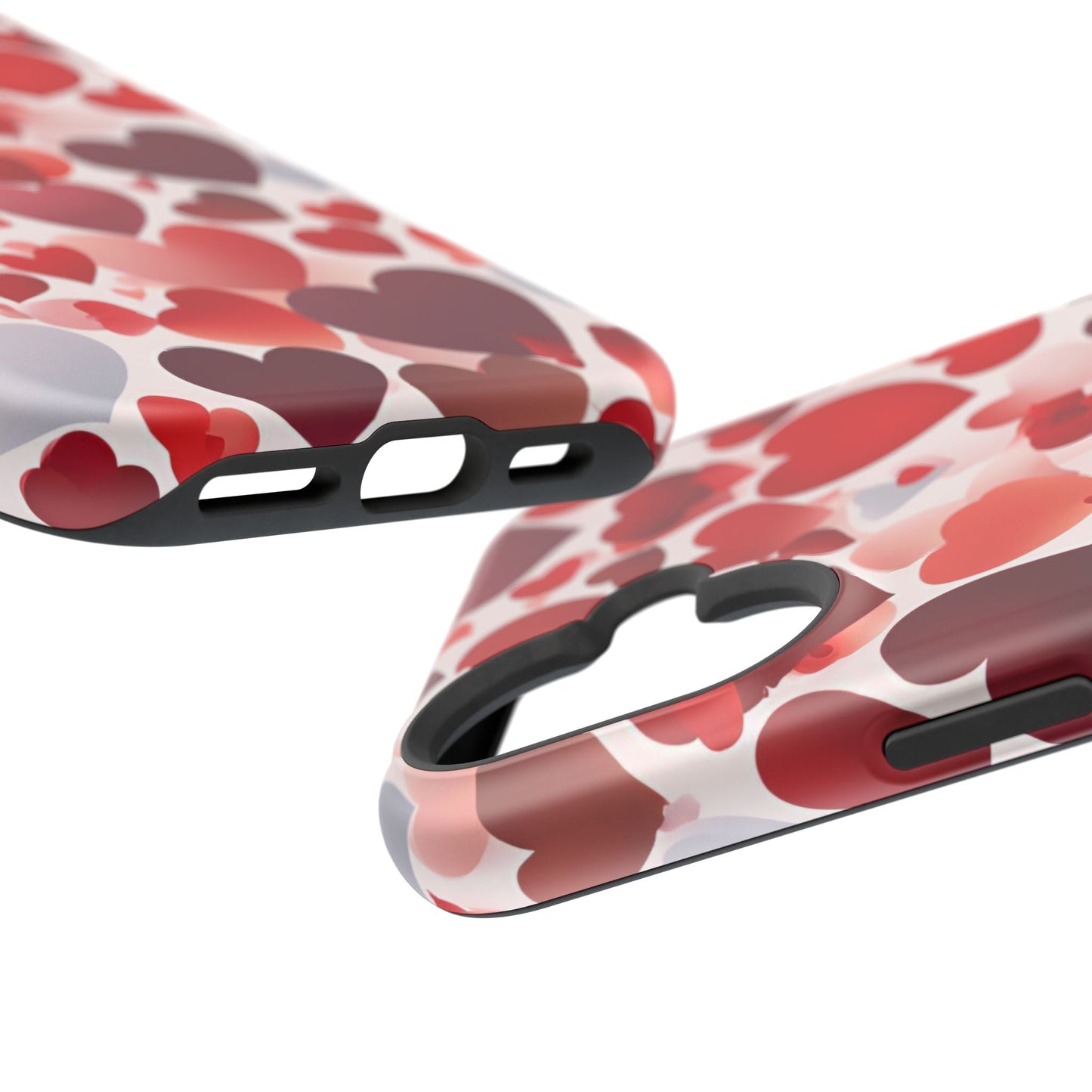 MagSafe Case: Romantic Red Heart Gradient Case - BOGO Cases