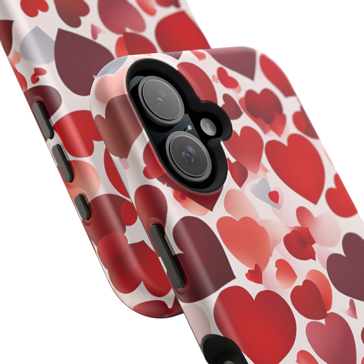 MagSafe Case: Romantic Red Heart Gradient Case - BOGO Cases