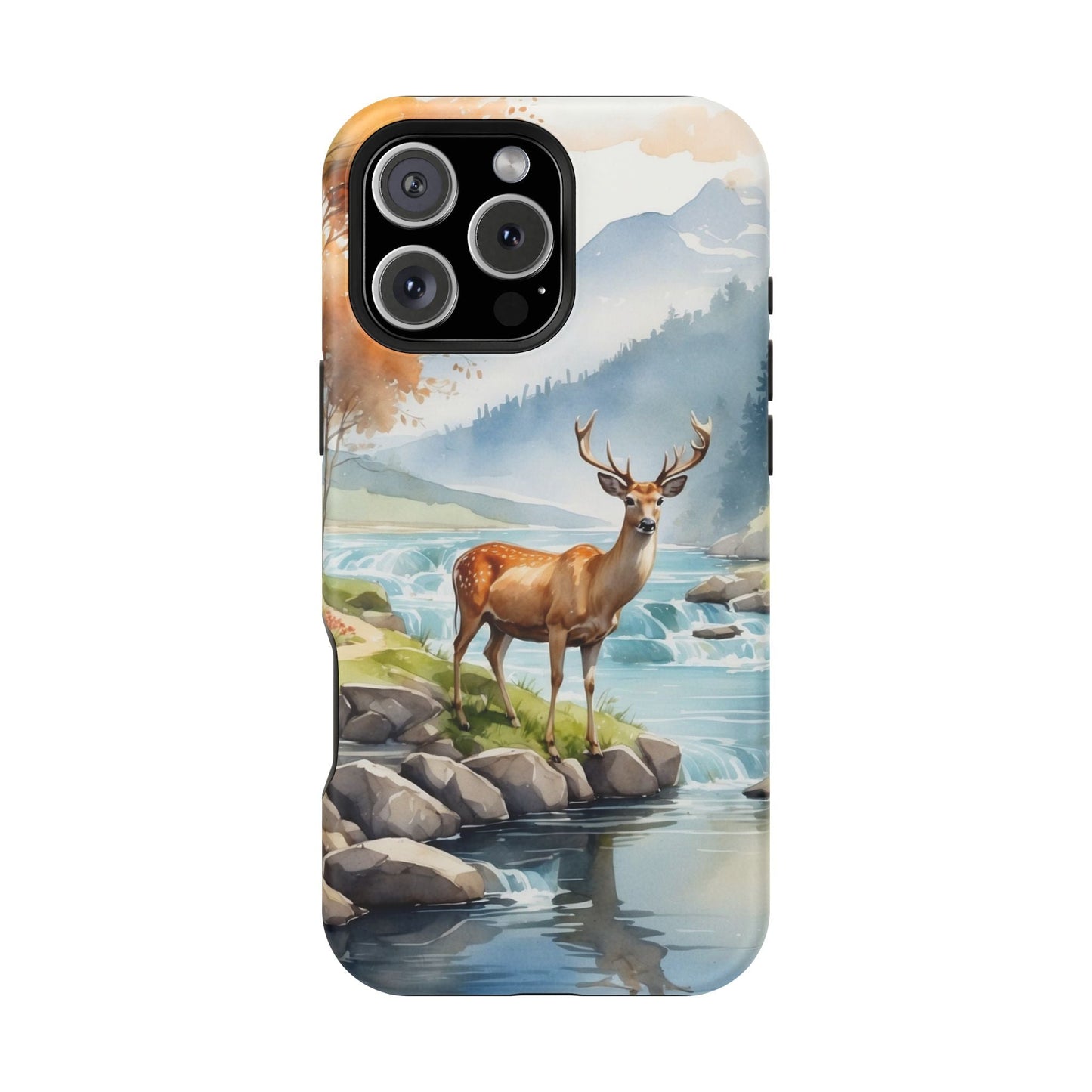 MagSafe - Compatible iPhone Case – Serene Valley Stag - BOGO Cases