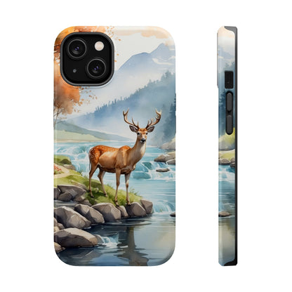 MagSafe - Compatible iPhone Case – Serene Valley Stag - BOGO Cases