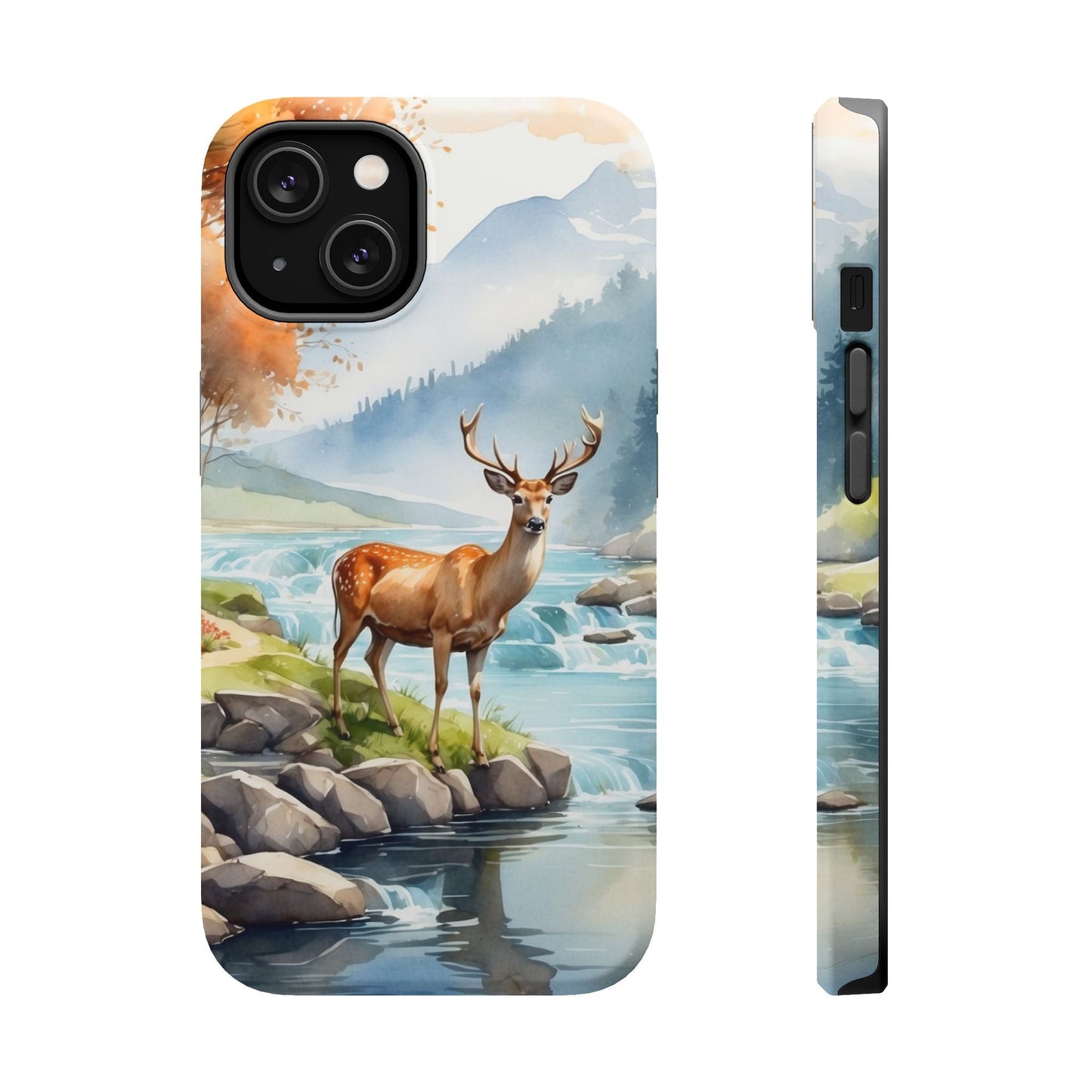 MagSafe - Compatible iPhone Case – Serene Valley Stag - BOGO Cases