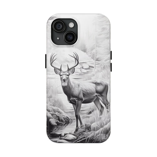 Majestic Whitetail Buck iPhone Case - Perfect Gift for Dad or Grandpa! - BOGO Cases