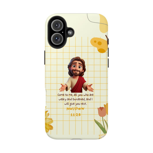 Matthew 11:28 Comfort & Rest - iPhone Series Case - BOGO Cases