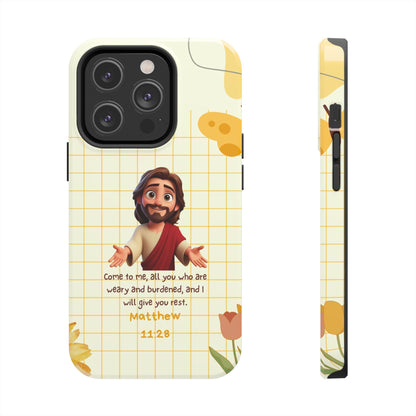 Matthew 11:28 Comfort & Rest - iPhone Series Case - BOGO Cases