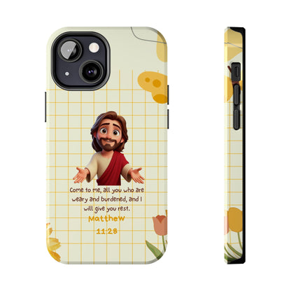 Matthew 11:28 Comfort & Rest - iPhone Series Case - BOGO Cases