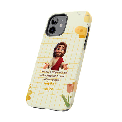 Matthew 11:28 Comfort & Rest - iPhone Series Case - BOGO Cases