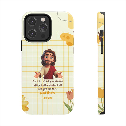 Matthew 11:28 Comfort & Rest - iPhone Series Case - BOGO Cases