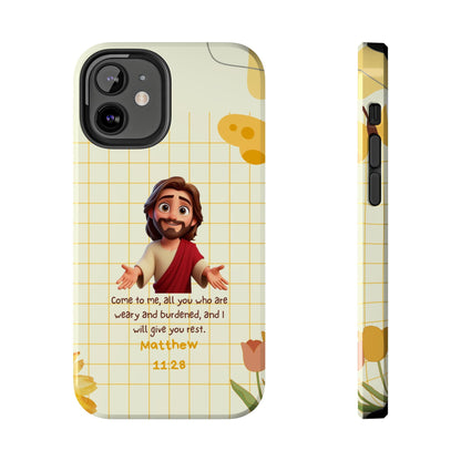 Matthew 11:28 Comfort & Rest - iPhone Series Case - BOGO Cases