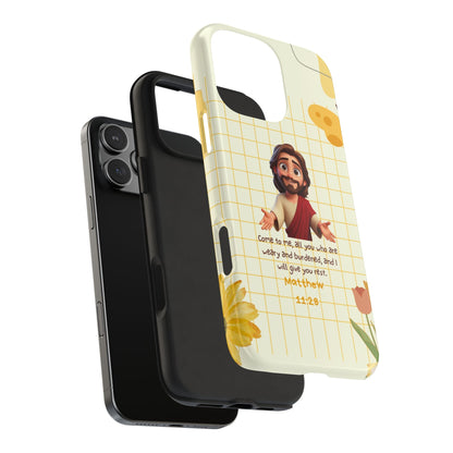 Matthew 11:28 Comfort & Rest - iPhone Series Case - BOGO Cases