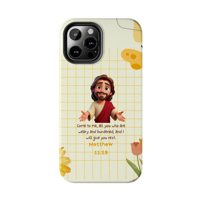 Matthew 11:28 Comfort & Rest - iPhone Series Case - BOGO Cases