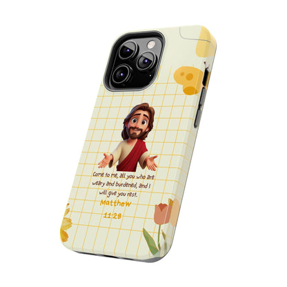 Matthew 11:28 Comfort & Rest - iPhone Series Case - BOGO Cases