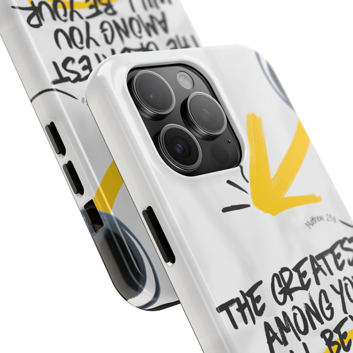 Matthew 23:11 Servant Leadership - iPhone Series Case - BOGO Cases