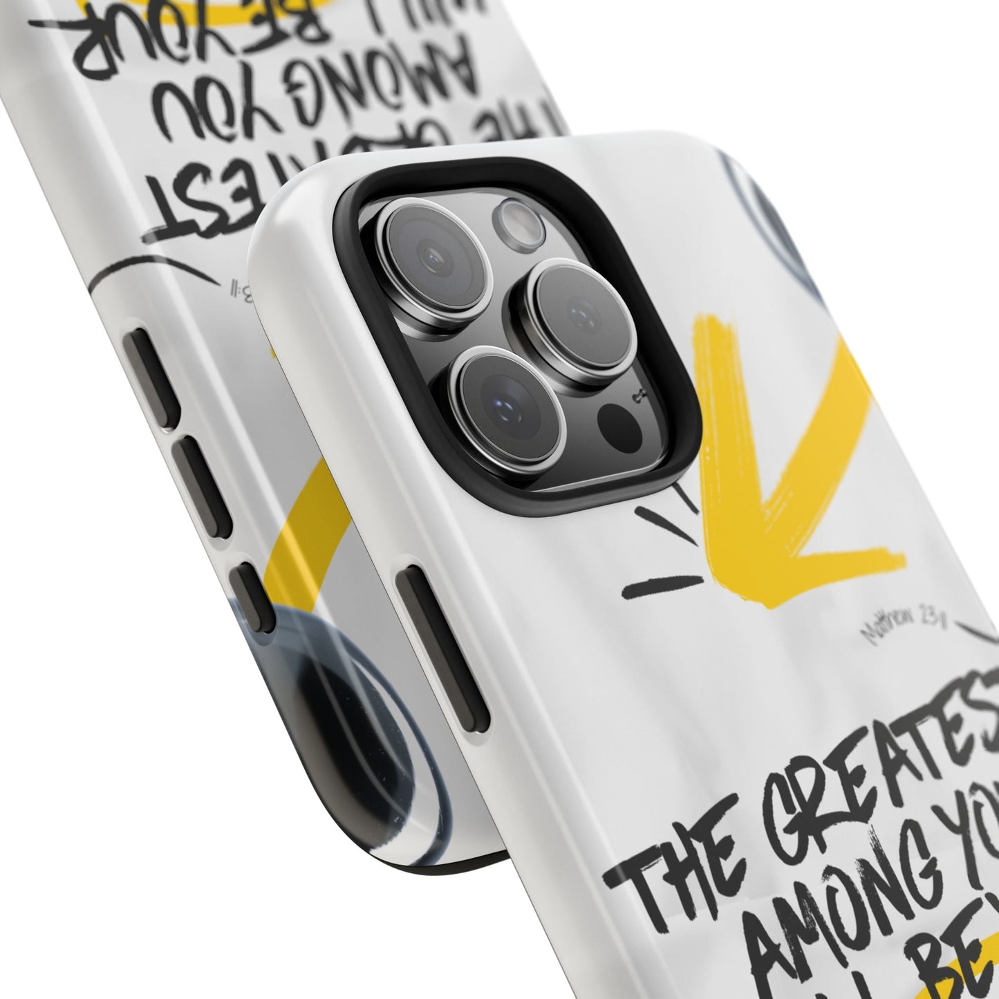 Matthew 23:11 Servant Leadership - iPhone Series Case - BOGO Cases