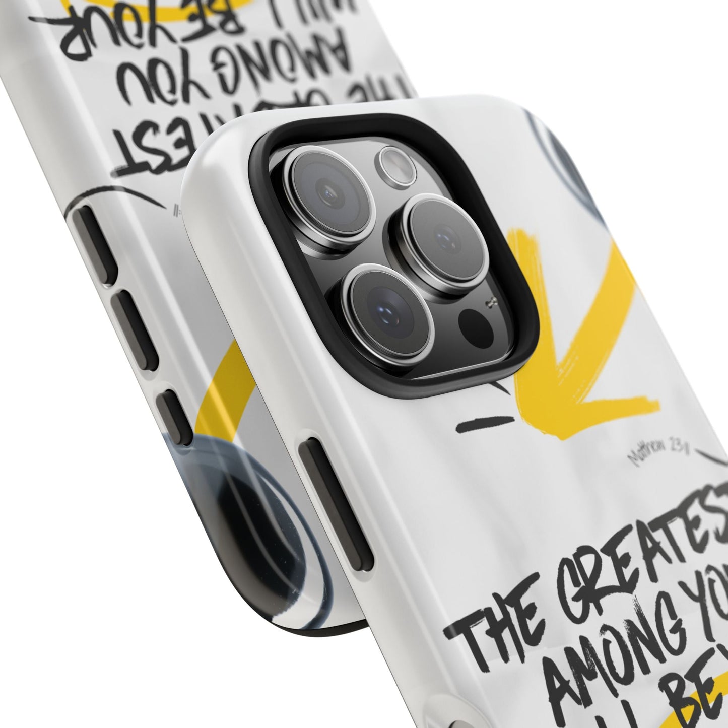 Matthew 23:11 Servant Leadership - iPhone Series Case - BOGO Cases