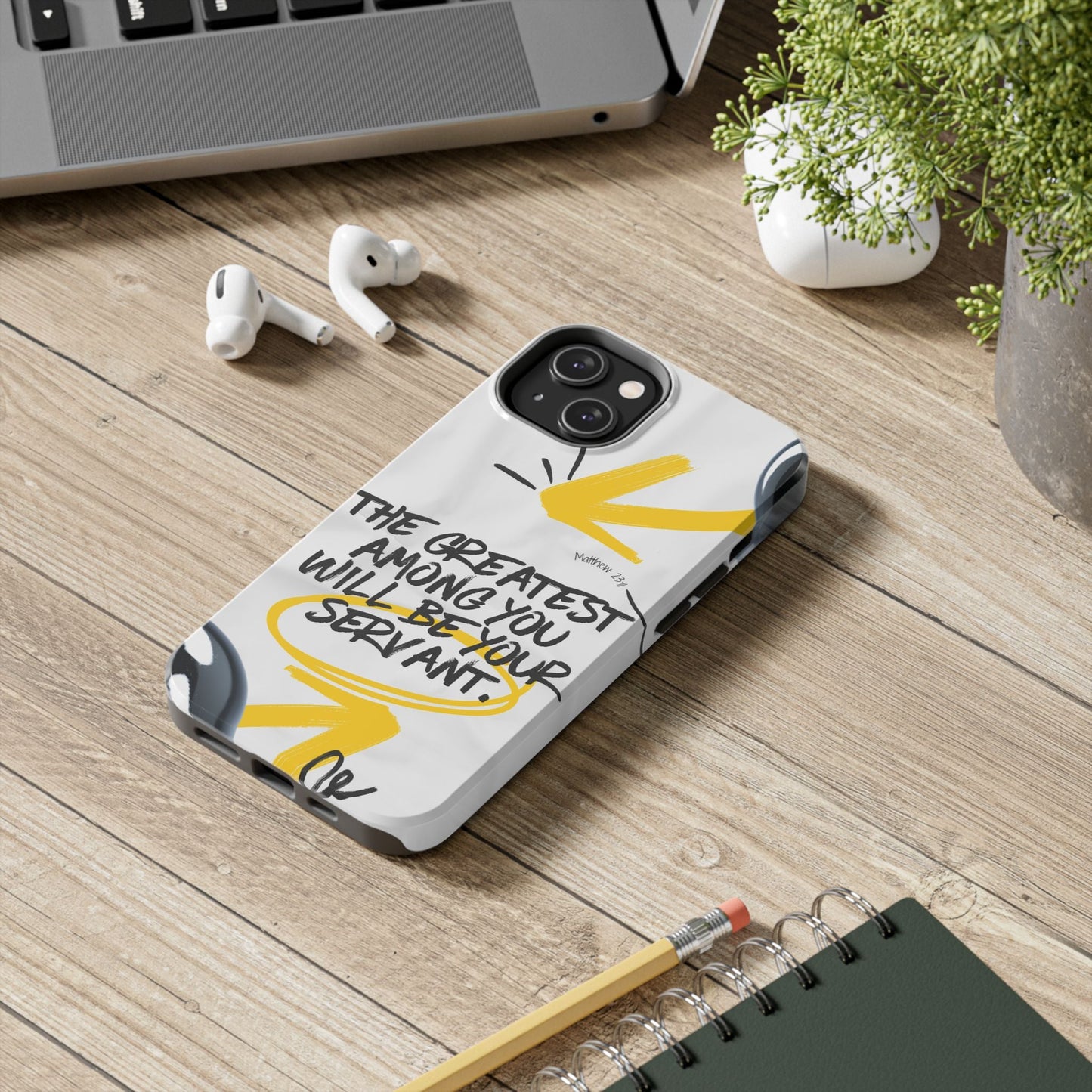 Matthew 23:11 Servant Leadership - iPhone Series Case - BOGO Cases