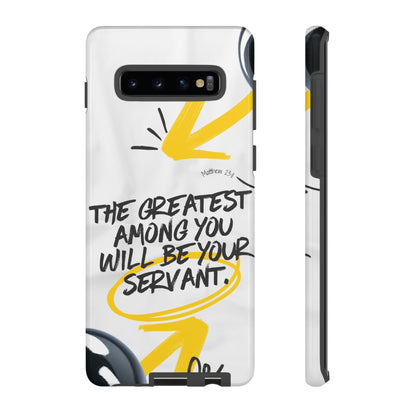 Matthew 23:11 Servant Leadership - Samsung Galaxy Case - BOGO Cases