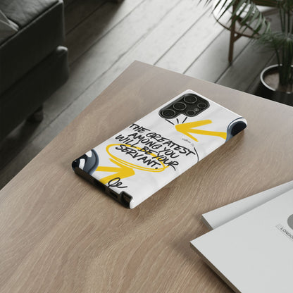 Matthew 23:11 Servant Leadership - Samsung Galaxy Case - BOGO Cases