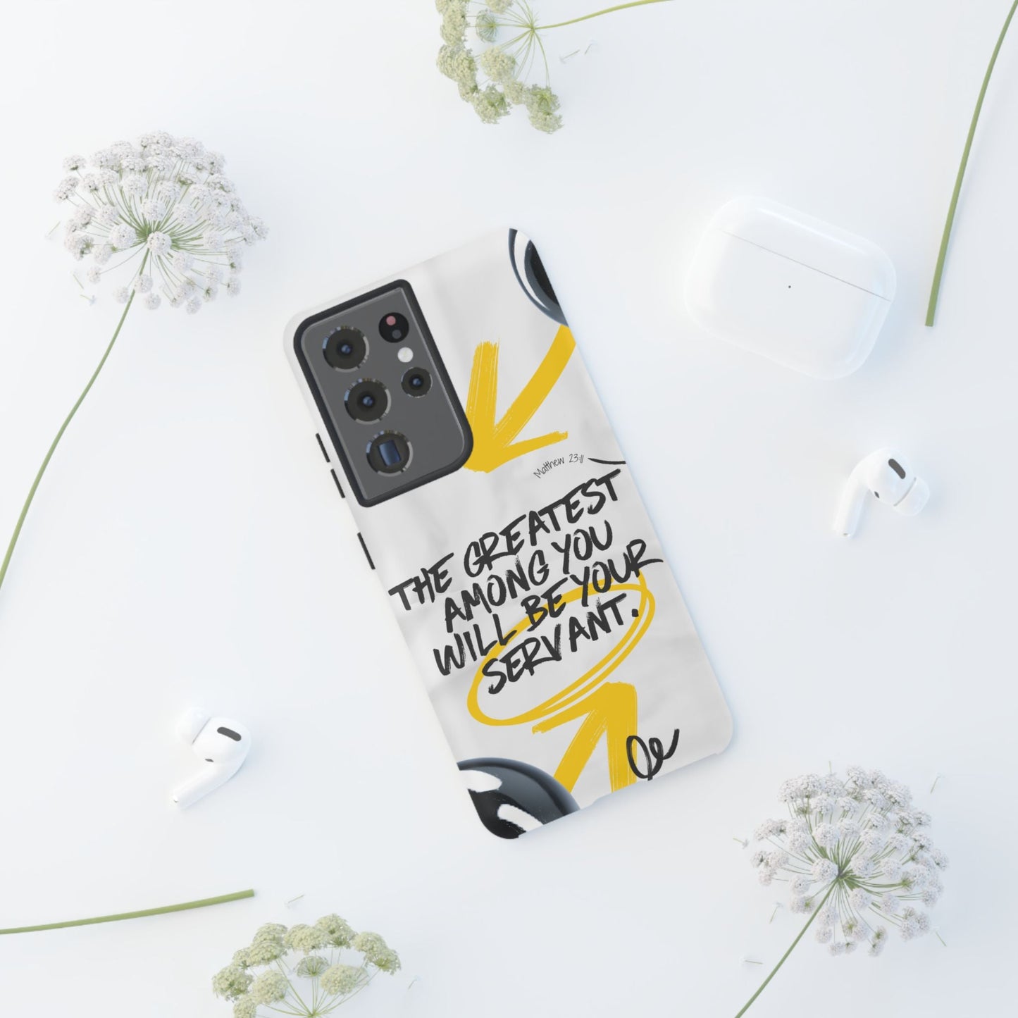 Matthew 23:11 Servant Leadership - Samsung Galaxy Case - BOGO Cases