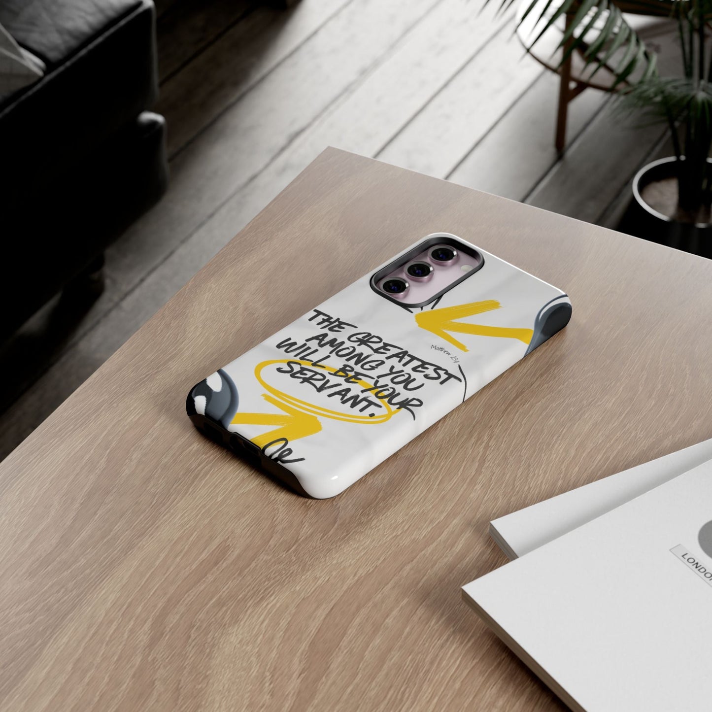 Matthew 23:11 Servant Leadership - Samsung Galaxy Case - BOGO Cases