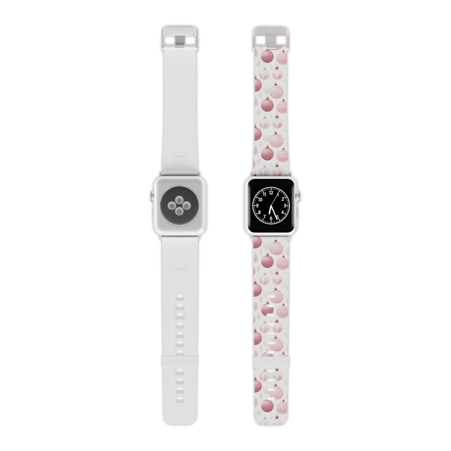 Merry in Pink Christmas Balls Apple Watch Band - BOGO Cases